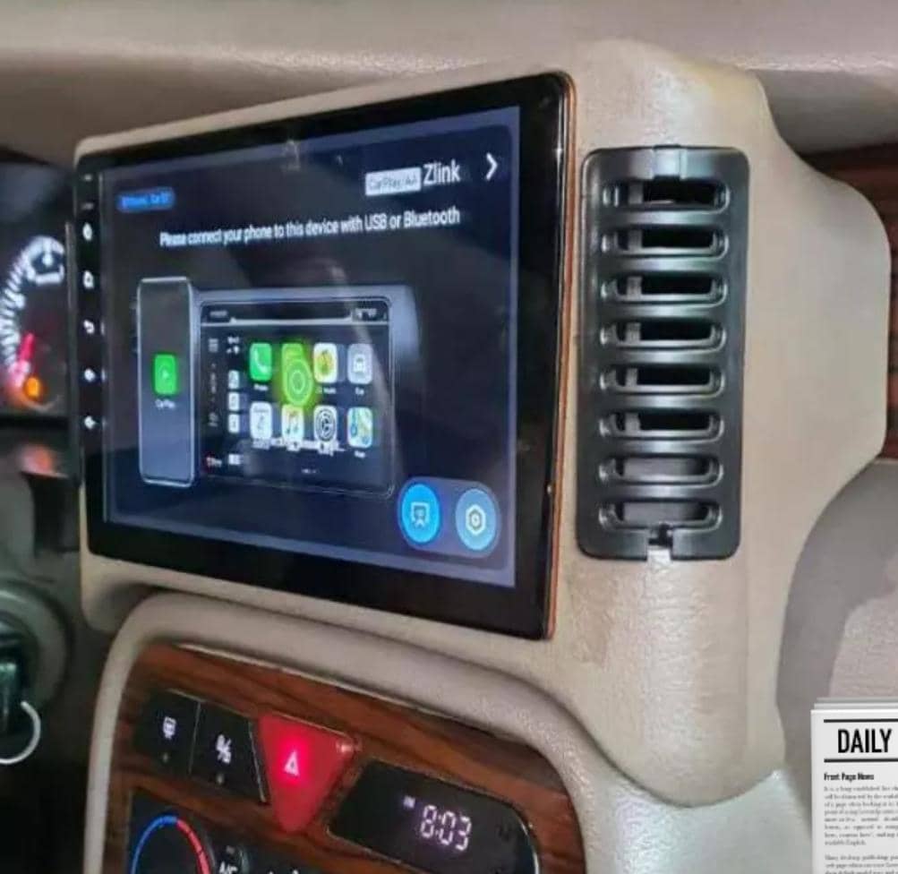 مانیتور خودرو سمند lx برند کلی مکس حافظه 32 گیگ