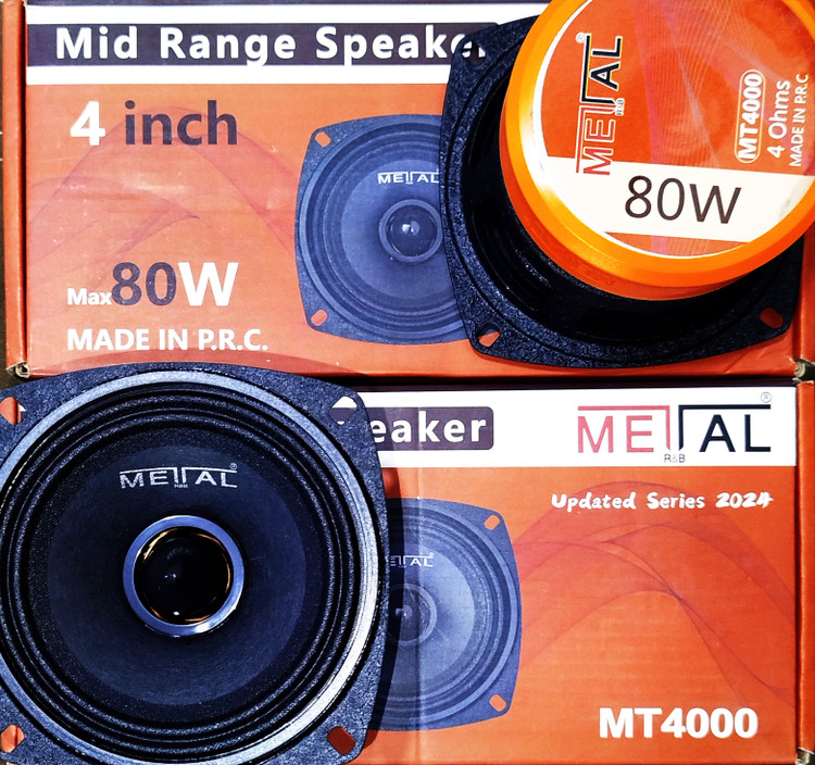 میدرنج خودرو متال مدل MT-400 سایز 4 اینچ مجموعه ۲ عددی