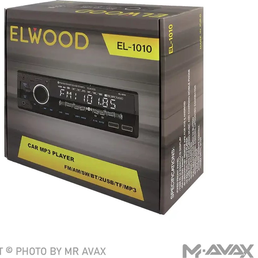 ضبط ماشین پخش خودرو الوود مدل EL-1010