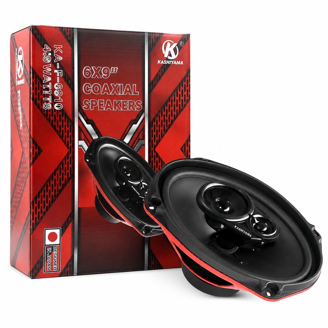 اسپیکر بیضی خودرو  برند کاشیما مدل KF-6910 بسته دوعددی