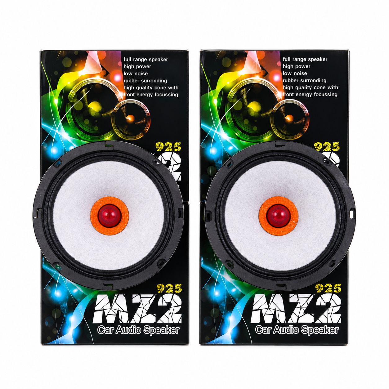 میدرنج خودرو ۶ اینج برند MZ2 بسته دوعددی