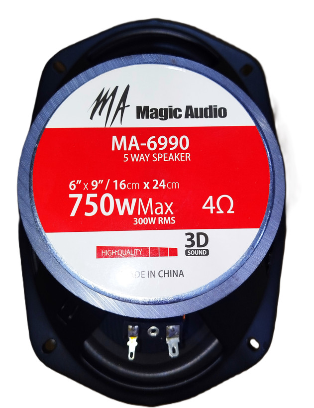 اسپیکر بیضی خودرو برند مجیک آدیو مدل MA 6990 بسته دو عددی