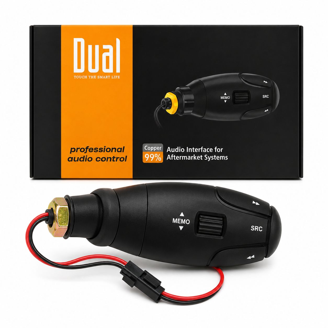 کنترل فرمان پژو ۲۰۶ مناسب خودروهای مانیتوردار اندروید برند dual