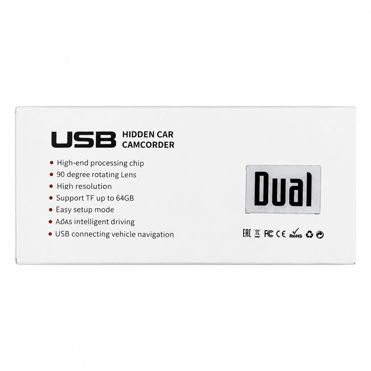 دوربین ثبت وقایع خودرو برند Dual تک دوربین جلو