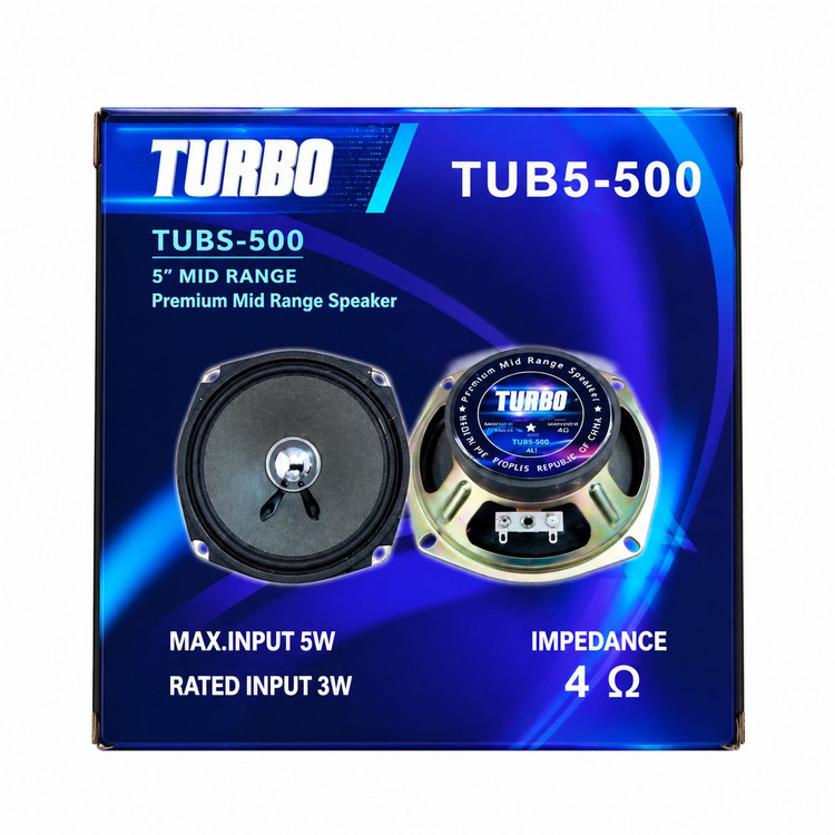 میدرنج خودرو 5 اینج برند توربو مدل TUB5-500