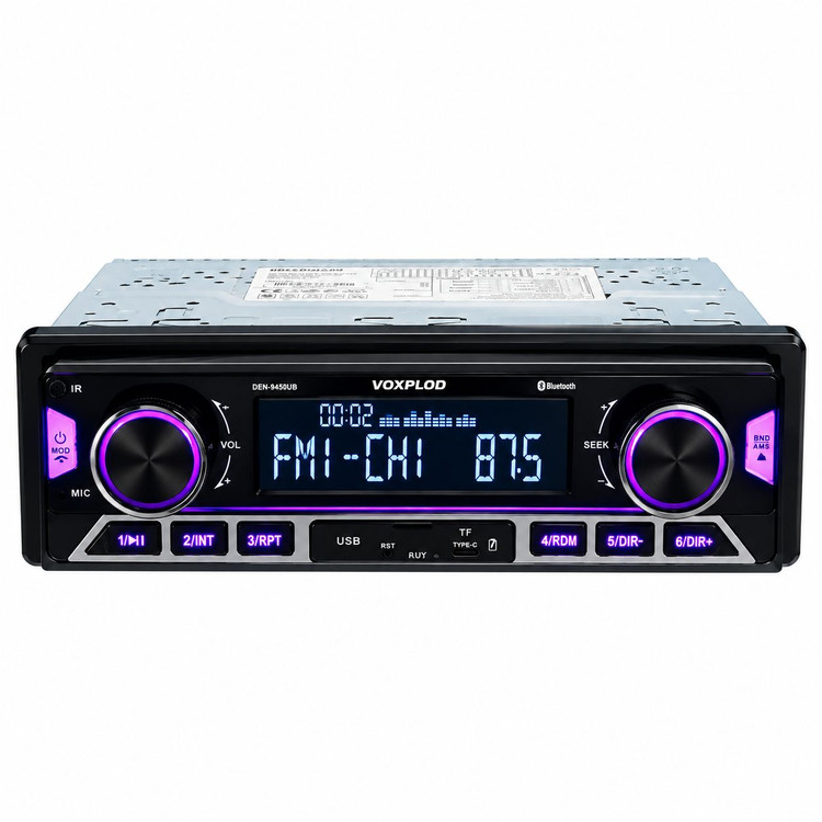 پخش خودرو 6 خروجه سیستم خور آیسی بزرگVOX PLOD-BT مدل DEH-9450