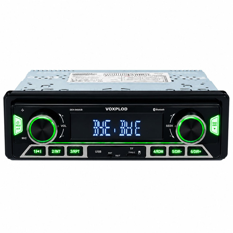 پخش خودرو 6 خروجه سیستم خور آیسی بزرگVOX PLOD-BT مدل DEH-9450