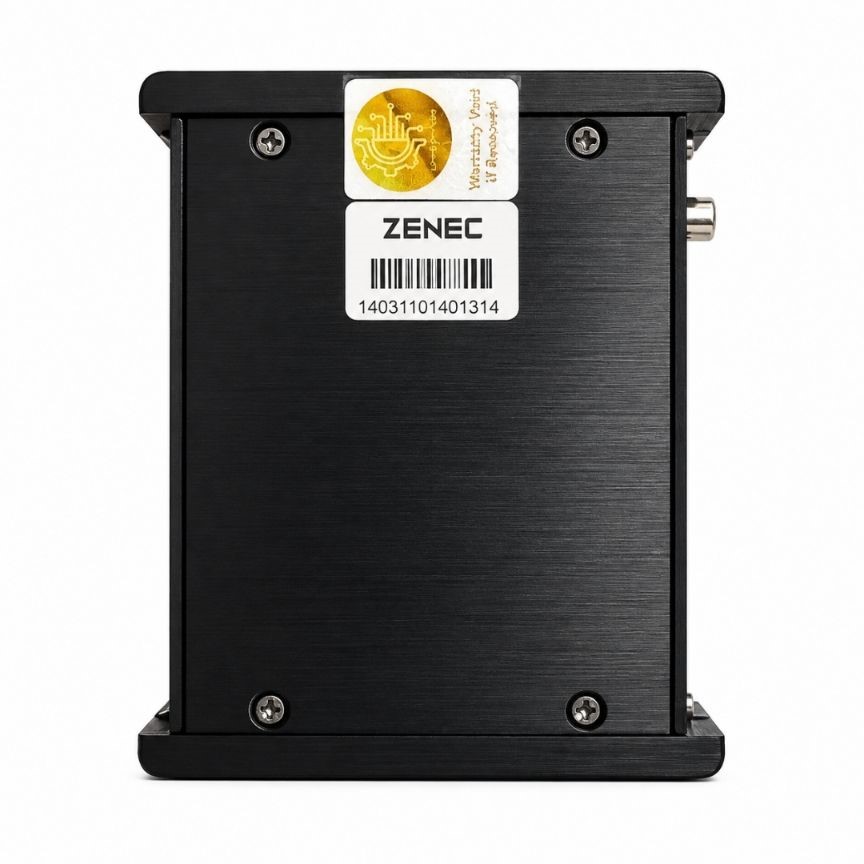 امپلی فایر خودرو پشت مانیتور 4 کانال قوی برند زنیک مدل M-1004