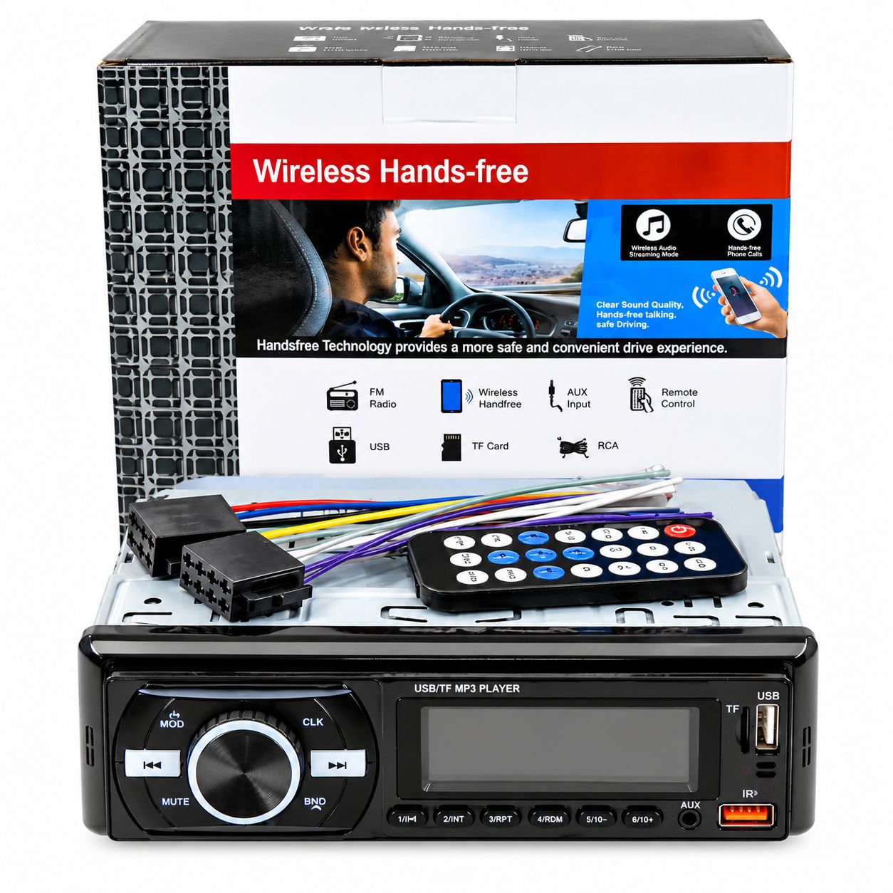 پخش خودرو بلوتوثی برند DE-920 BT چهار خروجه اصلی