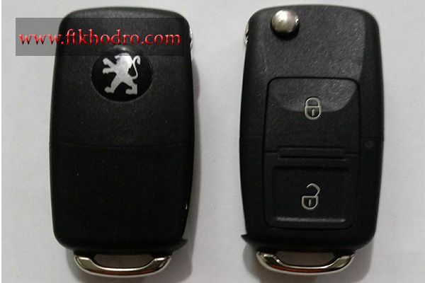 کیت قفل مرکزی و ریموت خودرو P-357 فابریک برای پژو پارس/پژو 405 بسته 2عددی