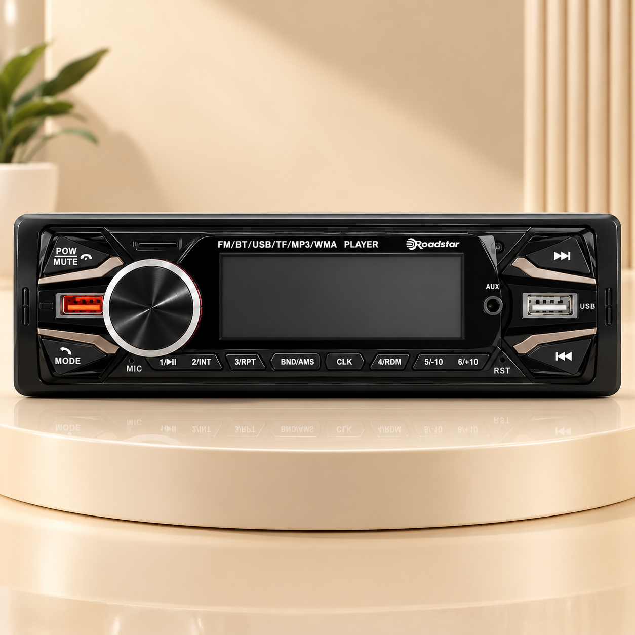 پخش خودرو آیسی بزرگ مارک روداستار Roadstar مدل 5023 بلوتوث
