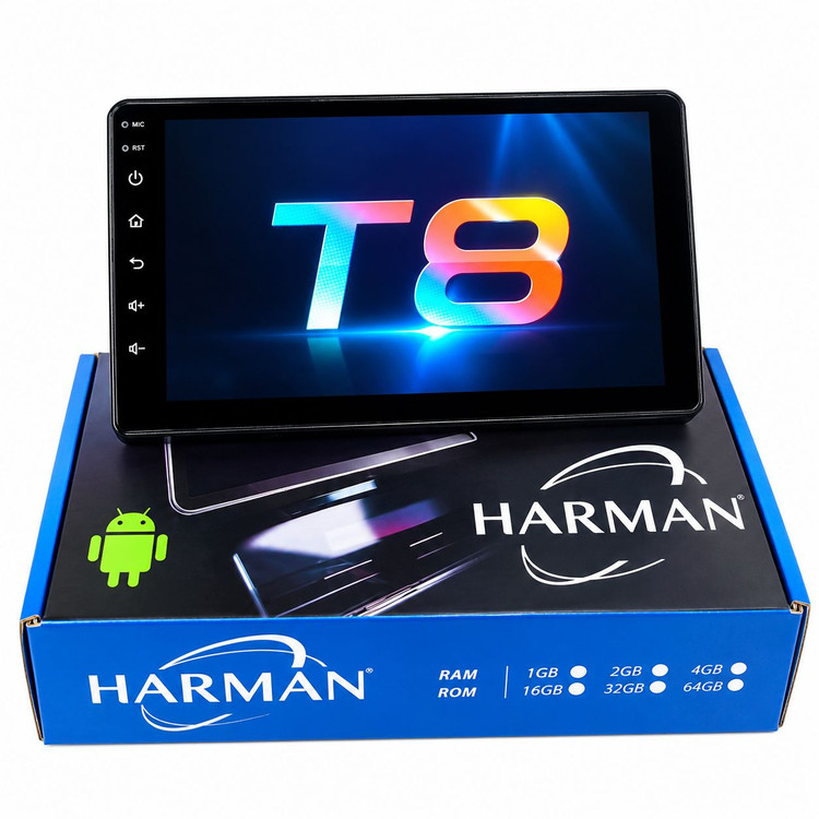 مانیتور خودرو پژو 405 و پارس ولوم دار با دوربین HARMAN مدل 4/64 فن دار