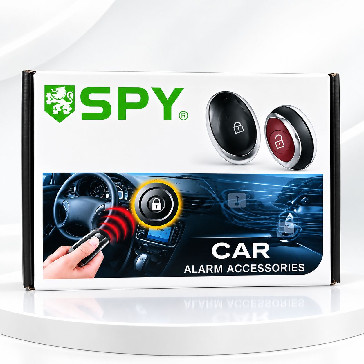 دزدگیر خودرو اسپای مدل SPY-1 با قابلیت باز کردن صندوق