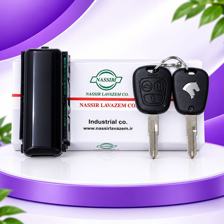کیت ریمونت خودرو سمند طرح دنا برند نصیر با دو ریمونت فابریک