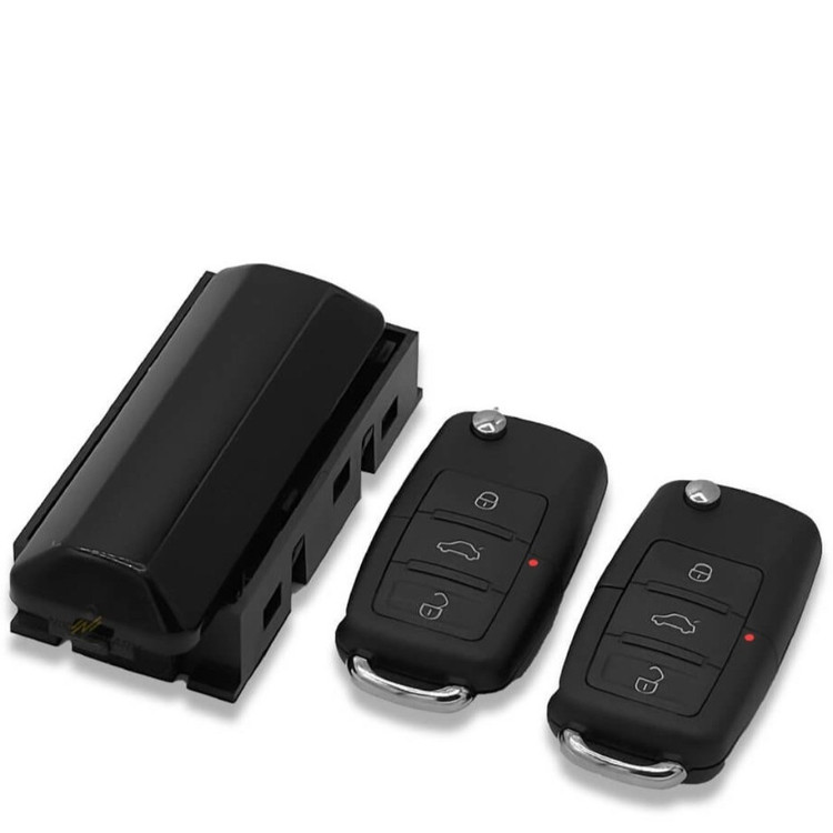 کیت قفل مرکزی ایران خودرو سمند و 405 مدل P-950 با دو عدد ریمونت